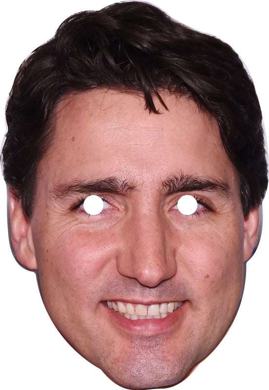 Justin Trudeau Card Mask Justin Trudeau Card Mask