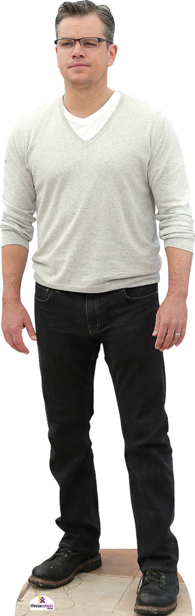 Matt Damon 801 Cardboard Cutout