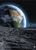 Moon Surface Backdrop 891 Banner - 2m H x 1.3m W