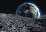 Moon Surface Backdrop 891 Banner - 2m H x 2.6m W