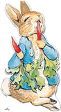 Peter Rabbit Eating Radish 002 Cardboard Cutout - 90cm