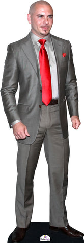 Pitbull 870 Acrylic Celebrity Cutout