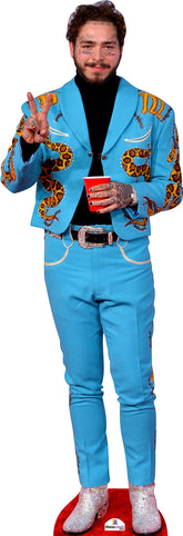 Post Malone 148 Acrylic Celebrity Cutout