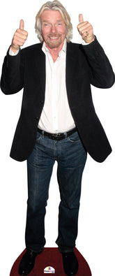 Richard Branson Celebrity Cutout