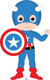 Superhero Boy 005 Cardboard Cutout