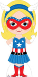 Superhero Girl 005 Cardboard Cutout