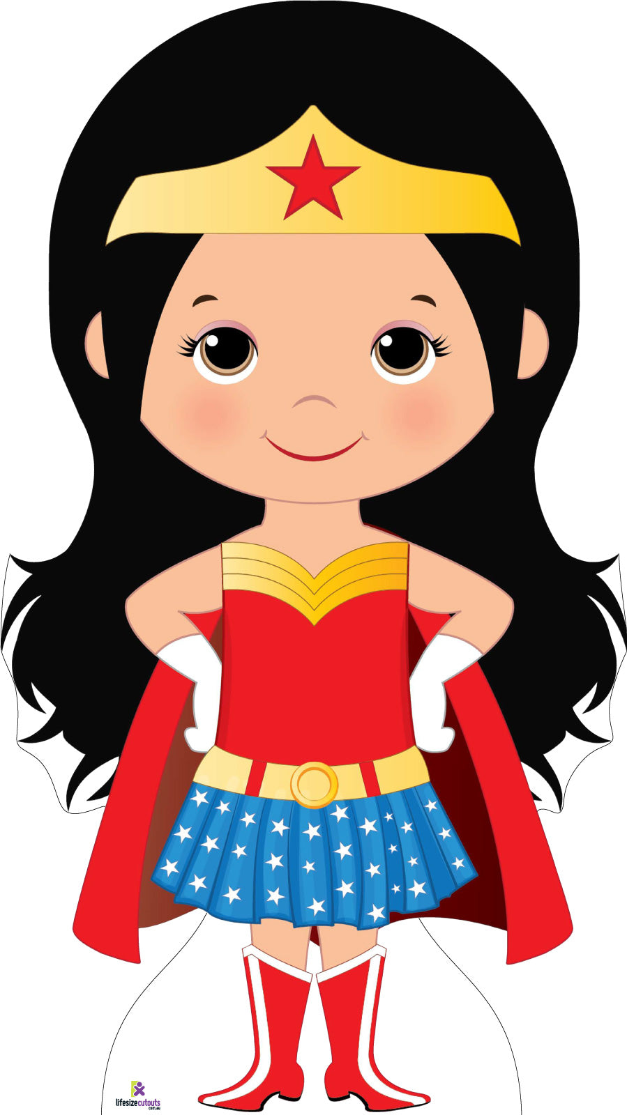 Superhero Girl 008 Cardboard Cutout