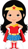 Superhero Girl 008 Cardboard Cutout