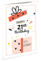 Giant Greeting Card Birthday 100 - 90cm x 60cm