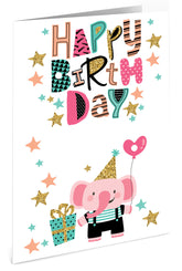 Giant Greeting Card Birthday 102 - 90cm x 60cm