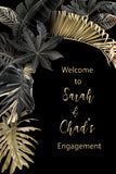 Wild Leaves 887 Welcome Board - 90cm x 60cm