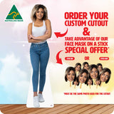 Custom Lifesize Cardboard Cutout