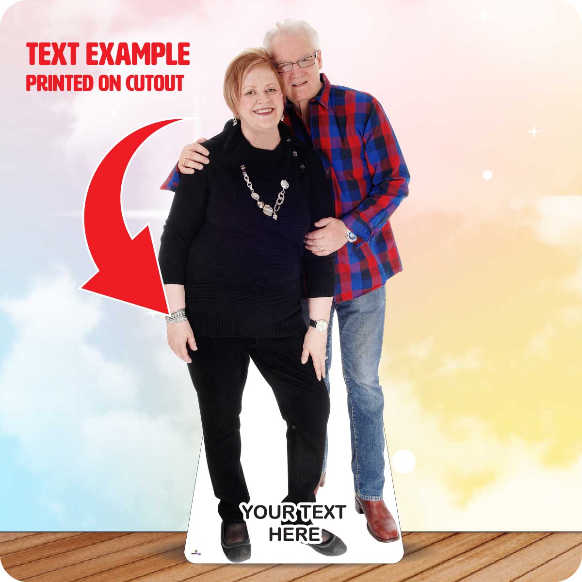 Custom Lifesize Cardboard Cutout Large