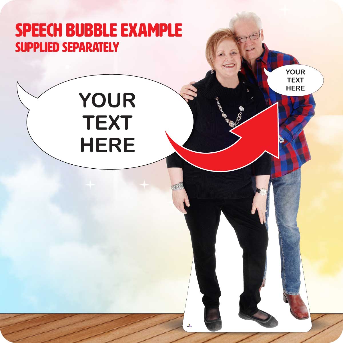 Custom Lifesize Cardboard Cutout Large