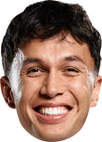 Alex Albon 415 Big Head Cutout