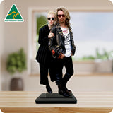 Annie Lennox and Dave Stewart 7738 Celebrity Acrylic Cutout
