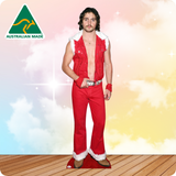 Benson Boone 7218 Red Outfit Celebrity Cutout