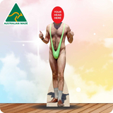 Borat in Mankini 561 Head Swap Cardboard Cutout