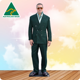Brad Pitt 7150 Green Suit Celebrity Cutout