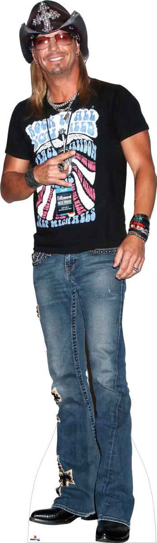 Bret Michaels in Casual Clothes 509 Celebrity Cutout