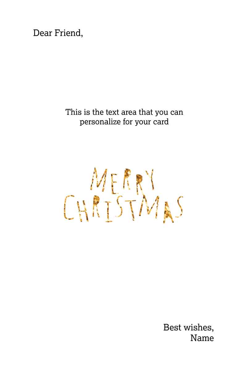 Giant Greeting Card Christmas Series 980 - 90cm x 60cm
