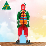 Christmas Elf 059 Face Swap Cardboard Cutout