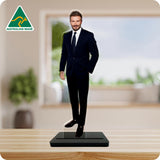 David Beckham in Blue Suit 7569 Acrylic Cutout
