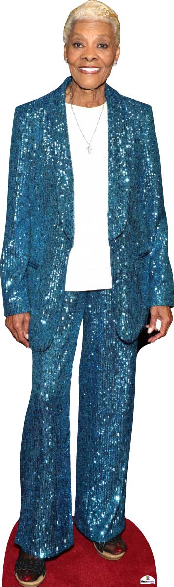 Dionne Warwick 7755 Celebrity Cutout