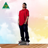 Eminem in Red Shirt Celebrity Cutout