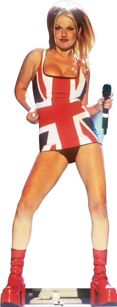 Geri Halliwell - Ginger Spice 813 Celebrity Cutout