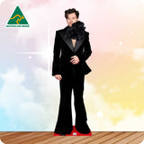 Harry Styles 169 Black Flower Celebrity Cutout