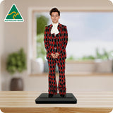 Harry Styles in Red and Black Suit 585 Celebrity Acrylic Cutout