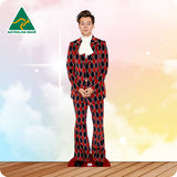 Harry Styles in Red and Black Suit 585 Celebrity Cutout