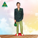 Harry Styles Green Bag 626 Celebrity Cutout
