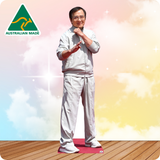 Jackie Chan 7221 White Suit Celebrity Cutout
