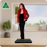 Jane Seymour Red Top 7153 Acrylic Cutout