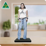 Janet Jackson Blue Jeans 7025  Celebrity Acrylic Cutout