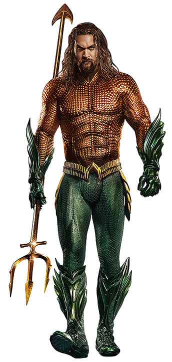 Jason Momoa as Aquaman Celebrity Cutout