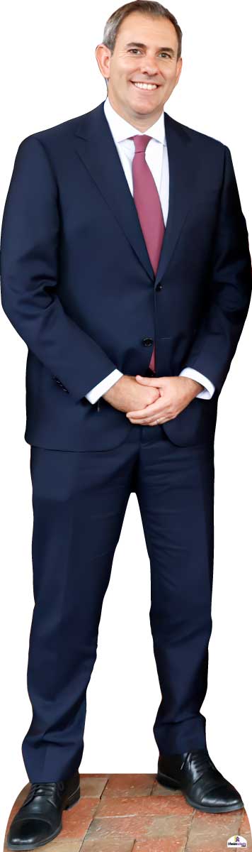 Jim Chalmers 7652 Celebrity Cutout