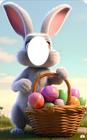 Easter Bunny Standin 001 - KIDS SIZE - Cardboard Standin