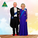 King Charles III and Queen Camilla 966 Celebrity Cutout