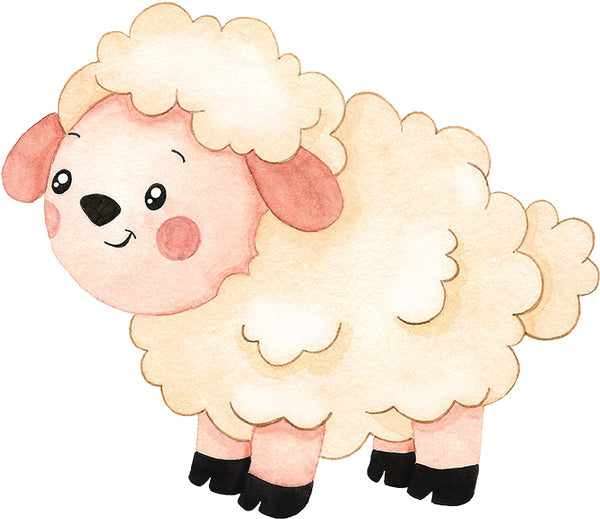 Cute Little Sheep 606 Cardboard Cutout
