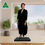 Melissa O’Neil in Black Dress 7068 Acrylic Cutout
