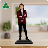 Mick Jagger In Red Jacket 7804 Celebrity Acrylic Cutout