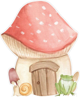 Mushroom House 678 Cardboard Cutout