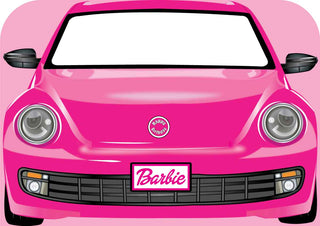Pink Car 162 Cardboard Standin