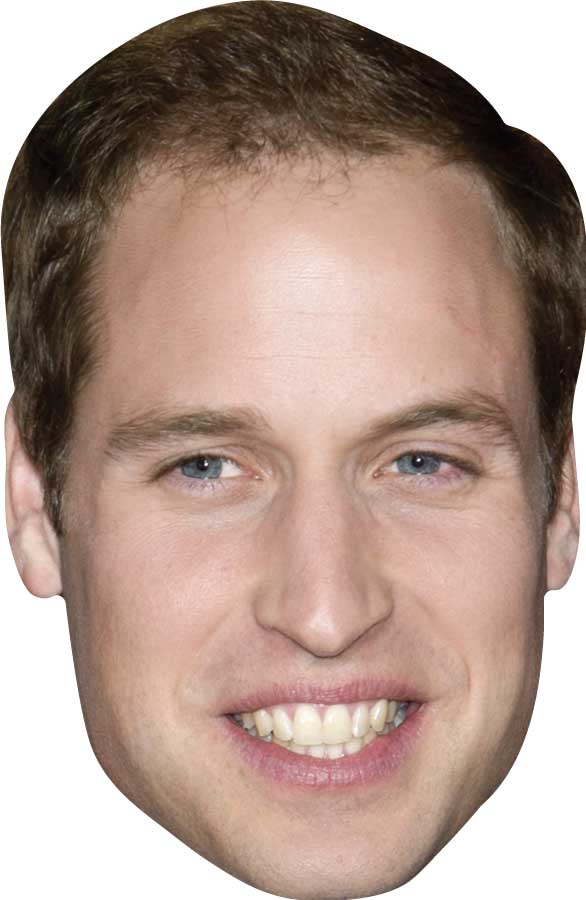 Prince William Big Head Cutout