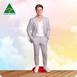 Robert Irwin Grey Suit 7680 Celebrity Cutout