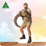 Steve Irwin with Crocodile Celebrity Cutout