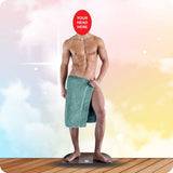 Topless Man 415 Head Swap Cardboard Cutout